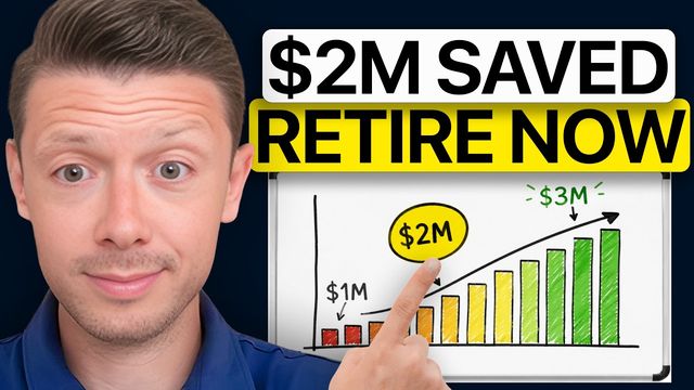 Our thumbnail: $2M saved, retire now